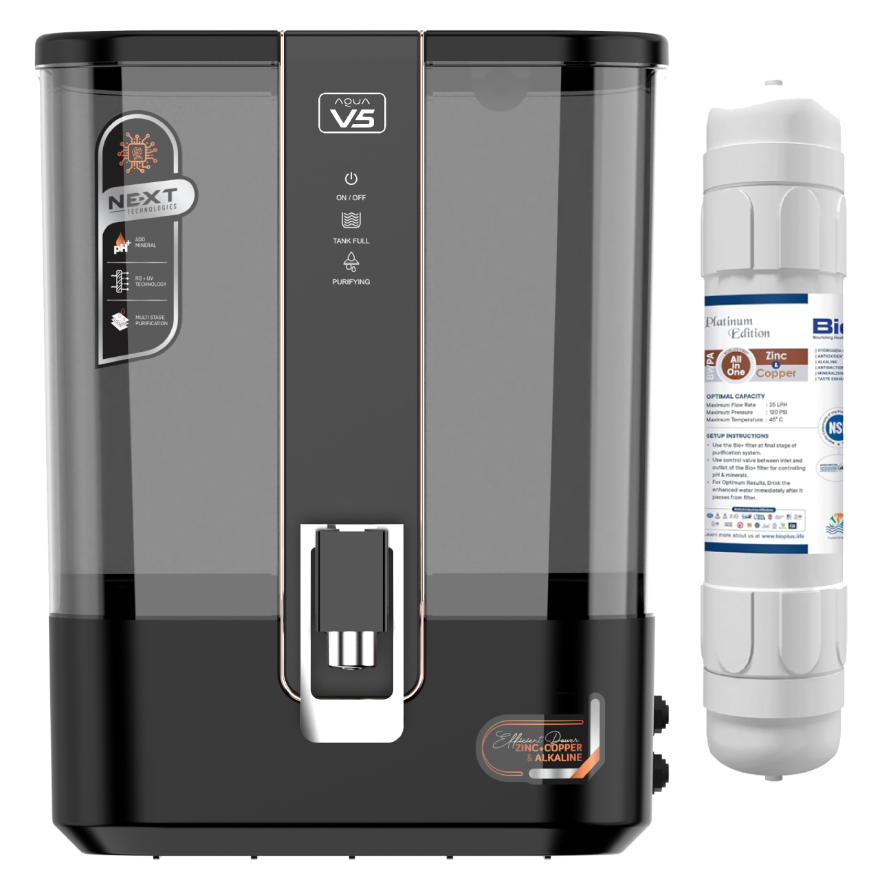 aqua v5 water purifier