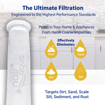 bag filter for over head water tank